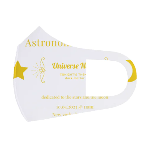 ニューヨーク天文学会　公式グッズ フルグラフィックマスク