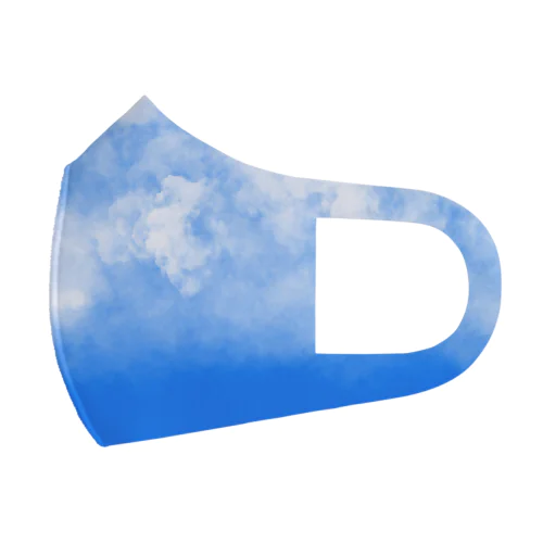 Sky/blue フルグラフィックマスク