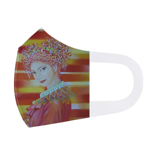 ハッピークラウン4・woman Face Mask