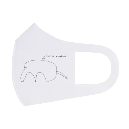 shundy-elephant フルグラフィックマスク