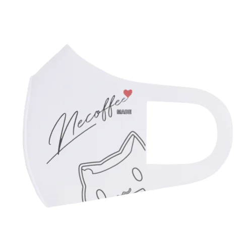 Tシャツペット、ネコーヒーLOVEぃちゃん❤️ Face Mask