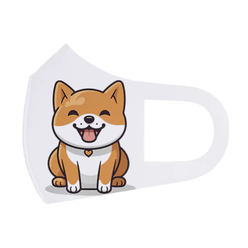 Shiba Dog フルグラフィックマスク