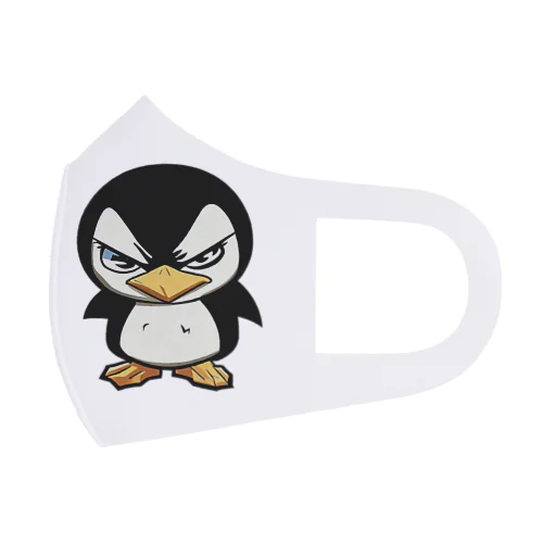 naughty penguin 01 Face Mask