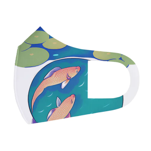 戯れの鯉 フルグラフィックマスク