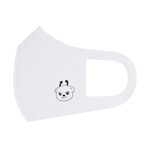 こいぬのハロウィンマスク(デビル) Face Mask