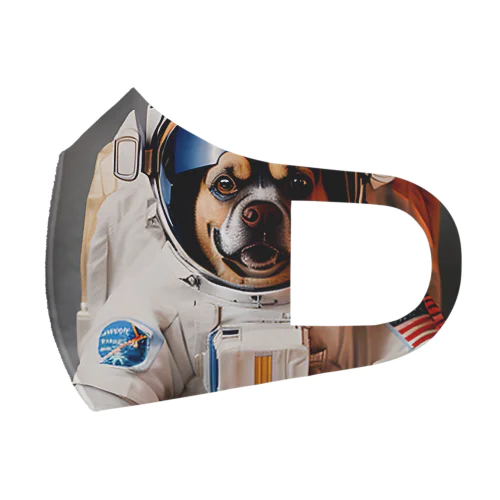 宇宙飛行士犬だワン！！ フルグラフィックマスク