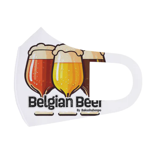 3Belgian Beers フルグラフィックマスク