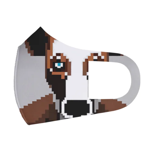 ドット絵のオカピ Face Mask