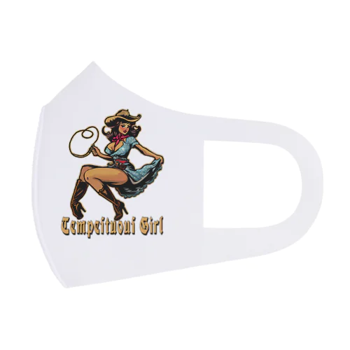 COWGIRL　じゃじゃ馬娘　tempestuous girl Face Mask