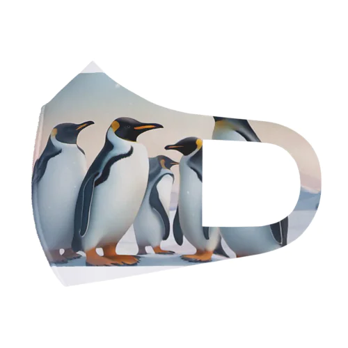 ペンギン フルグラフィックマスク