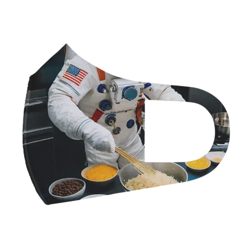 スペースクッキング炒飯編 フルグラフィックマスク