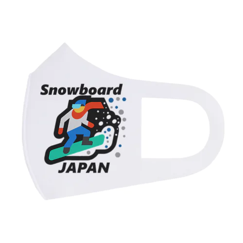 スノーボード（ snowboard ）素晴らしいボードライフをお祈りいたします。ご安全に！ フルグラフィックマスク