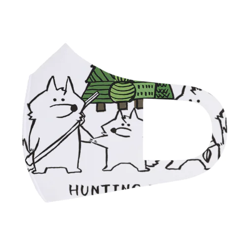 HUNTING DOGS Face Mask