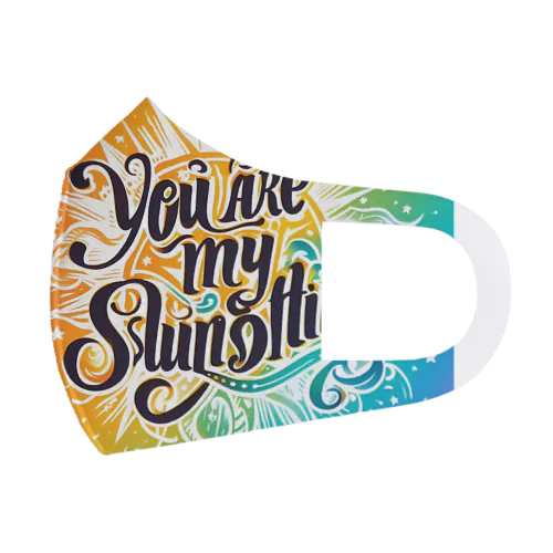 You are my sunshine  フルグラフィックマスク