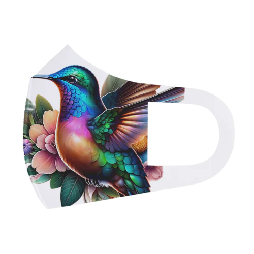 ハチドリ(hummingbird) Face Mask
