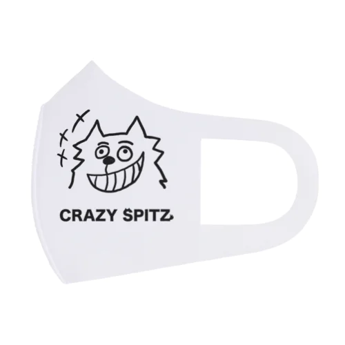CRAZY SPITZ「HA HA HA」 Face Mask