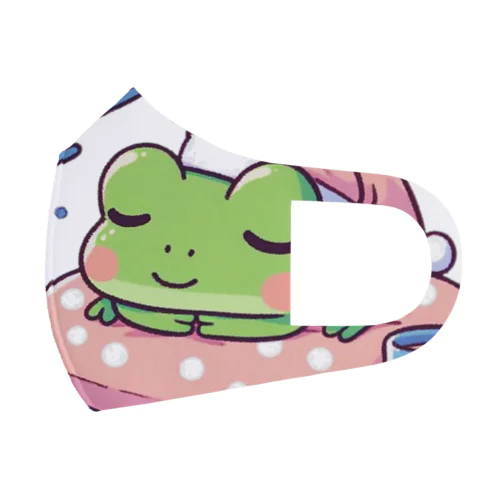 Sleeping frogs(熟睡する蛙) Face Mask