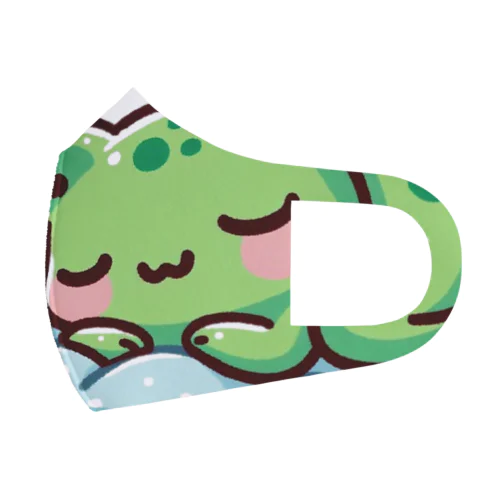 Sleeping frogs(熟睡する蛙) Face Mask