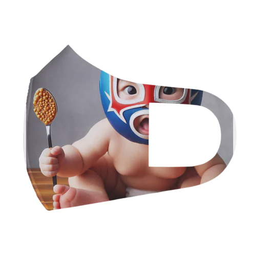 赤ちゃん覆面レスラー2 フルグラフィックマスク