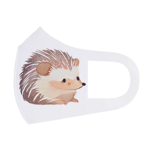 ちっちゃなﾊﾘﾈｽﾞﾐ🦔ホグオ Face Mask