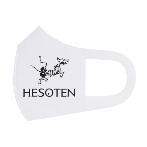 HESOTEN（黒） フルグラフィックマスク