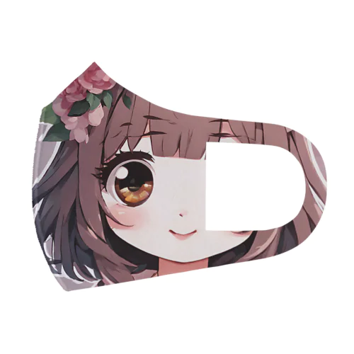 かわいい女の子 Face Mask