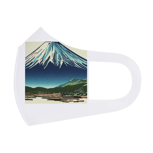 富士山 フルグラフィックマスク