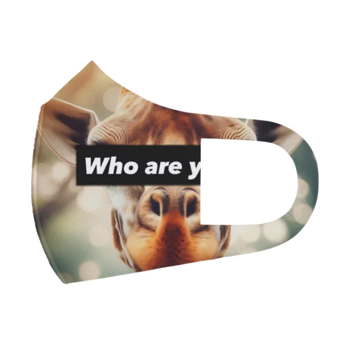 Who are you?キリン Face Mask