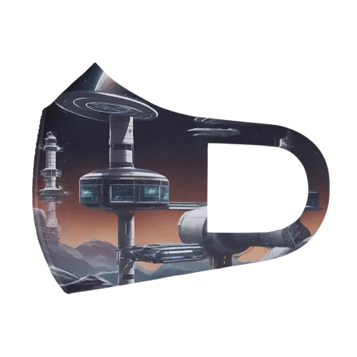 1. Futura Space Station Face Mask