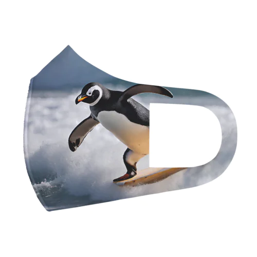 サーフィンするペンギン第2弾 フルグラフィックマスク