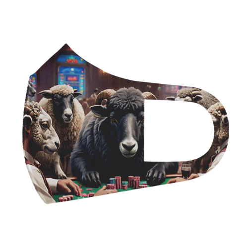 BLACKＳＨＥＥＰ Face Mask