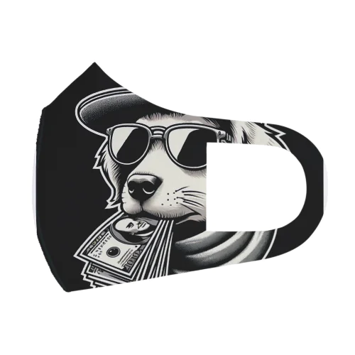キャップ犬10 フルグラフィックマスク