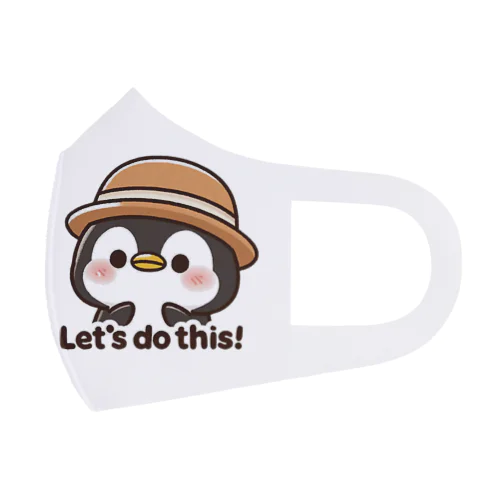 Lets do this penguin フルグラフィックマスク