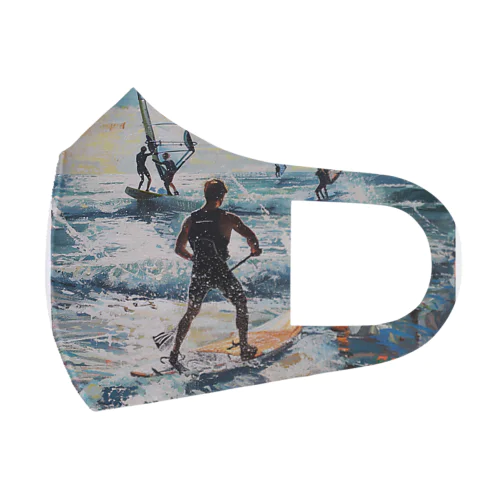 supとwindsurfingレース　エンジェル717 2065 Face Mask