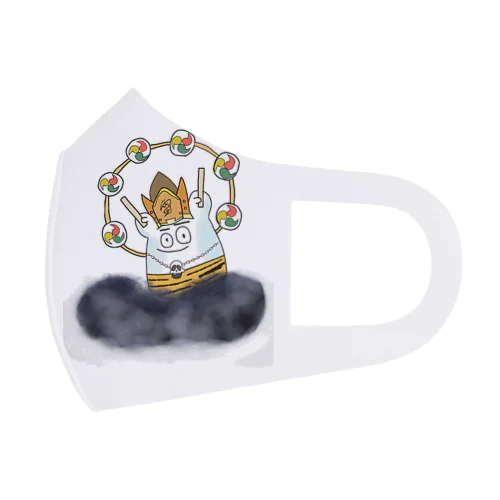 thunderboltぺるぺる Face Mask