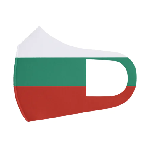 ブルガリアの国旗 フルグラフィックマスク