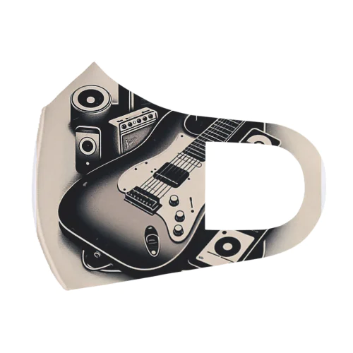 ギターノシラベ フルグラフィックマスク
