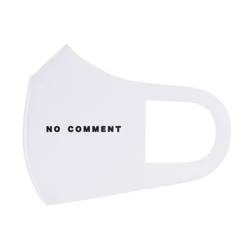 micyorina 「NO COMMENT」logo Face Mask