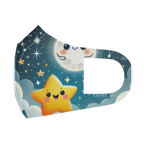 🌟きらきら星と夜空の秘密グッズコレクション✨ Face Mask