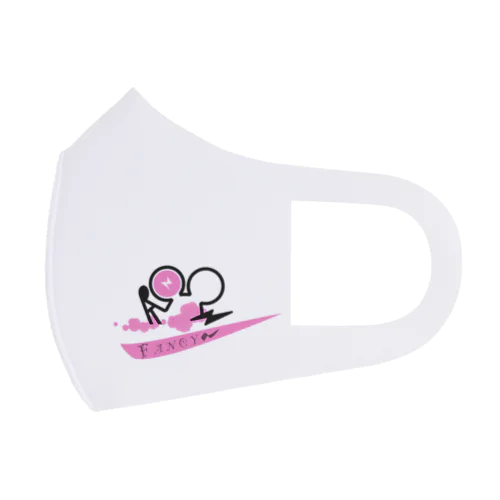 イナズマRATbk Face Mask