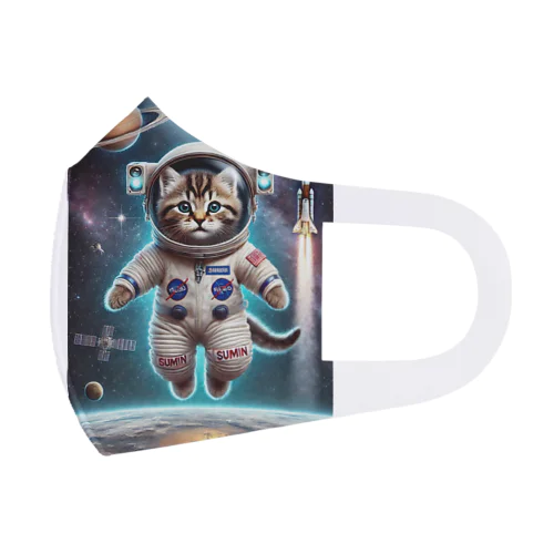 スペースCat Face Mask