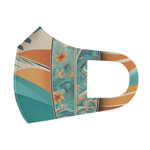 Aloha Waves Face Mask