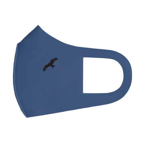 トンビと青空🐦 Face Mask