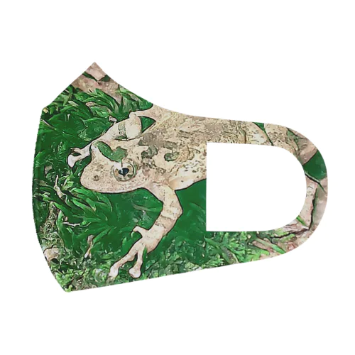 Fantastic Frog -Evergreen Version- Face Mask