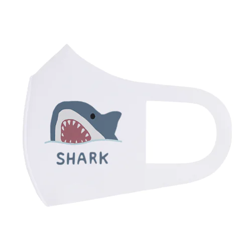 サメ フルグラフィックマスク