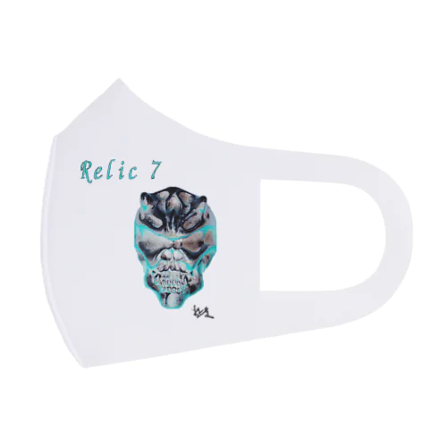 Relic 7　二角鬼スカル Face Mask