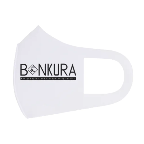 BONKURA TYPO BLK Face Mask