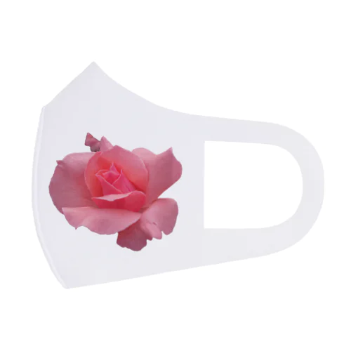 The Rose (Half-blooming) フルグラフィックマスク