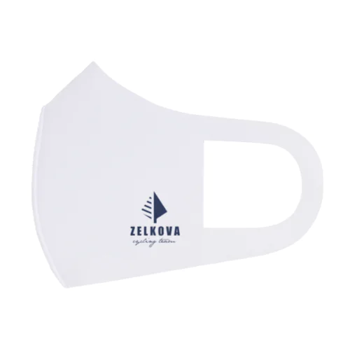 ZELKOVA LOGO navy  フルグラフィックマスク