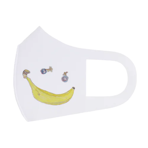 バナナスマイリー　Banana Smiley Face Mask